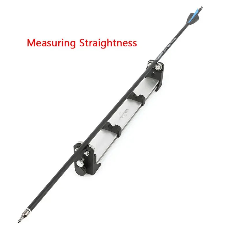Arrow shaft grinder and straightness checker – precision tool for archery tuning