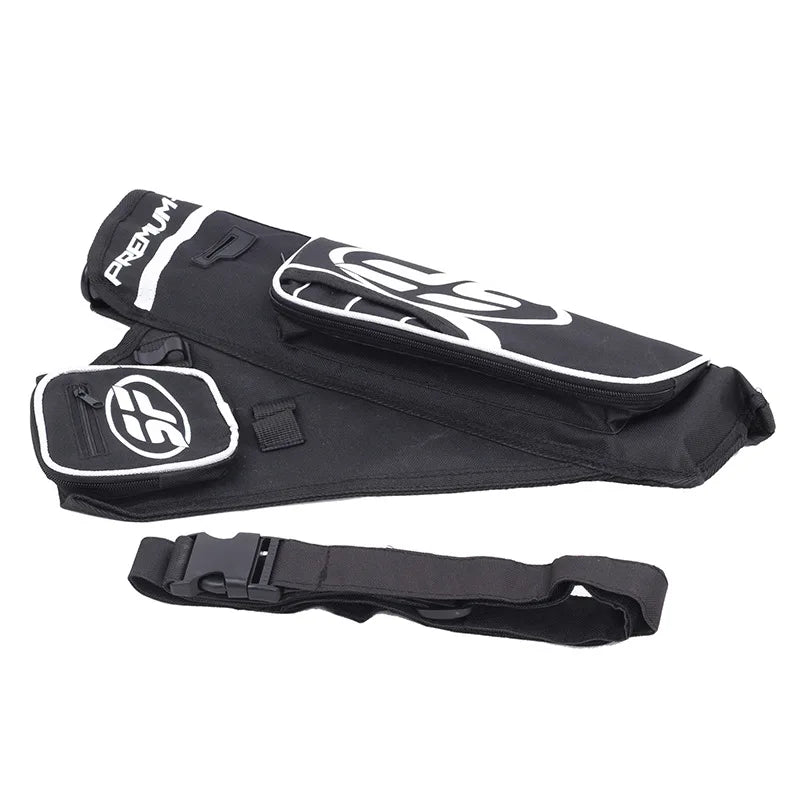 Archery Waist Quiver by AMEYXGS – 3-Tube Nylon Arrow Holder for Hunting & Target Use