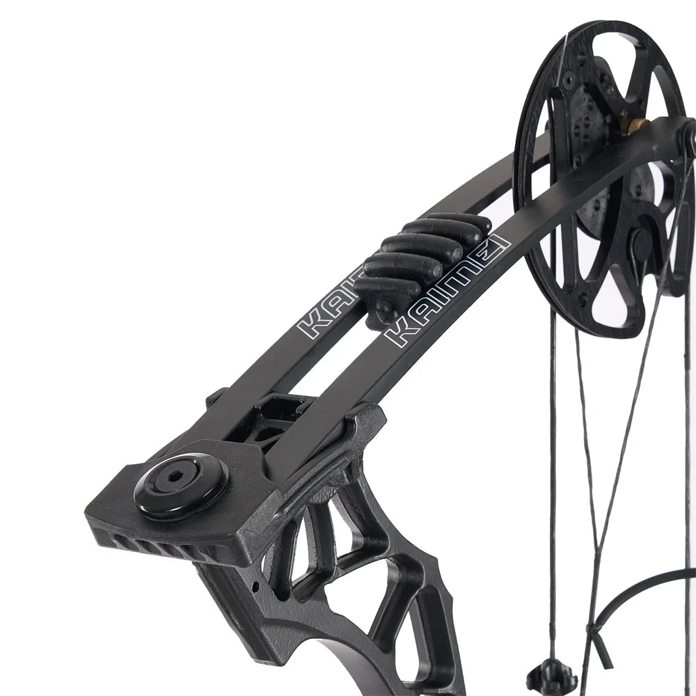 Adjustable 30–60lb Compound Bow with Sight & Stabiliser for Hunting