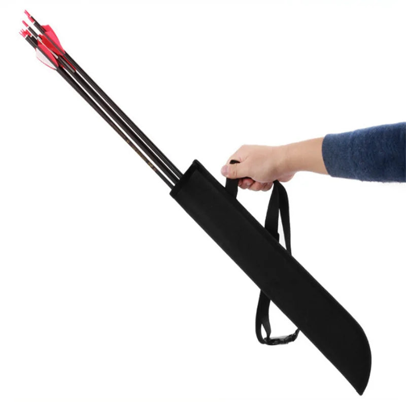 Oxford Archery Hip Quiver – Arrow Tube Carry Bag with Waist Clip for Crossbow Bolts