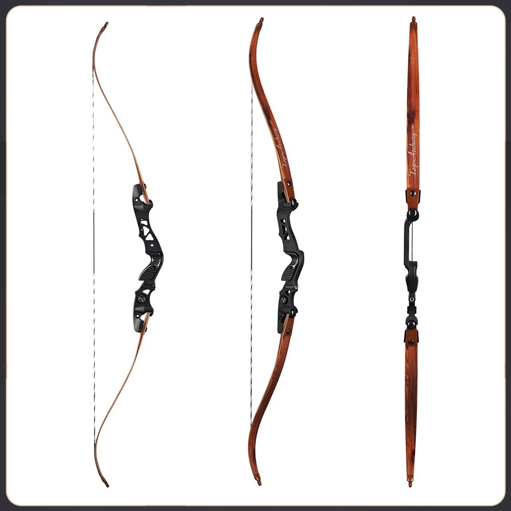 20–60lbs ILF bow limbs – bamboo core with carbon and fibreglass for 19" risers (62" setup)