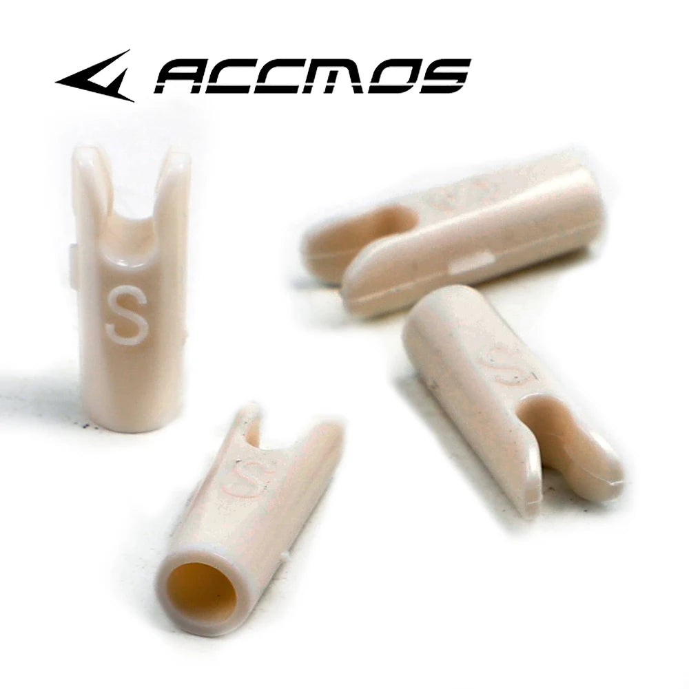 60pcs Plastic Arrow Pin Nocks, Size L & S For ID4.2mm, ID6.2mm, 3.2mm, DIY Arrow Shaft Archery
