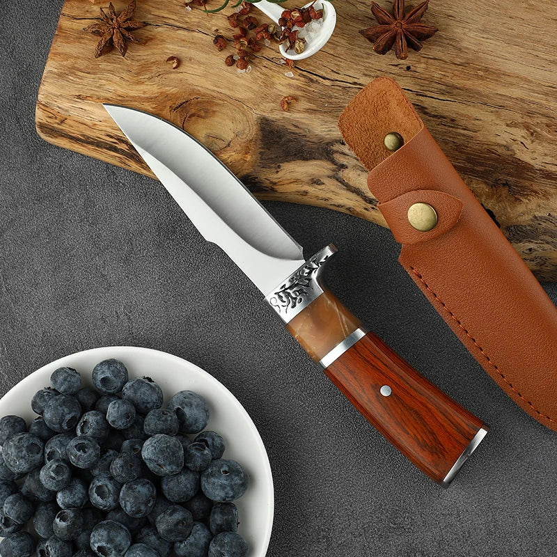 Wild Survival Self-defence Knife – Portable Mini Stainless Steel Pocket Knife