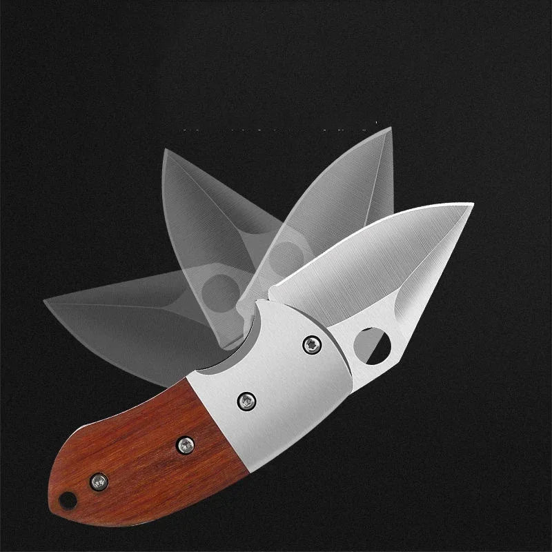 Mini Stainless Steel Folding Knife – Portable Utility Blade for Everyday Use