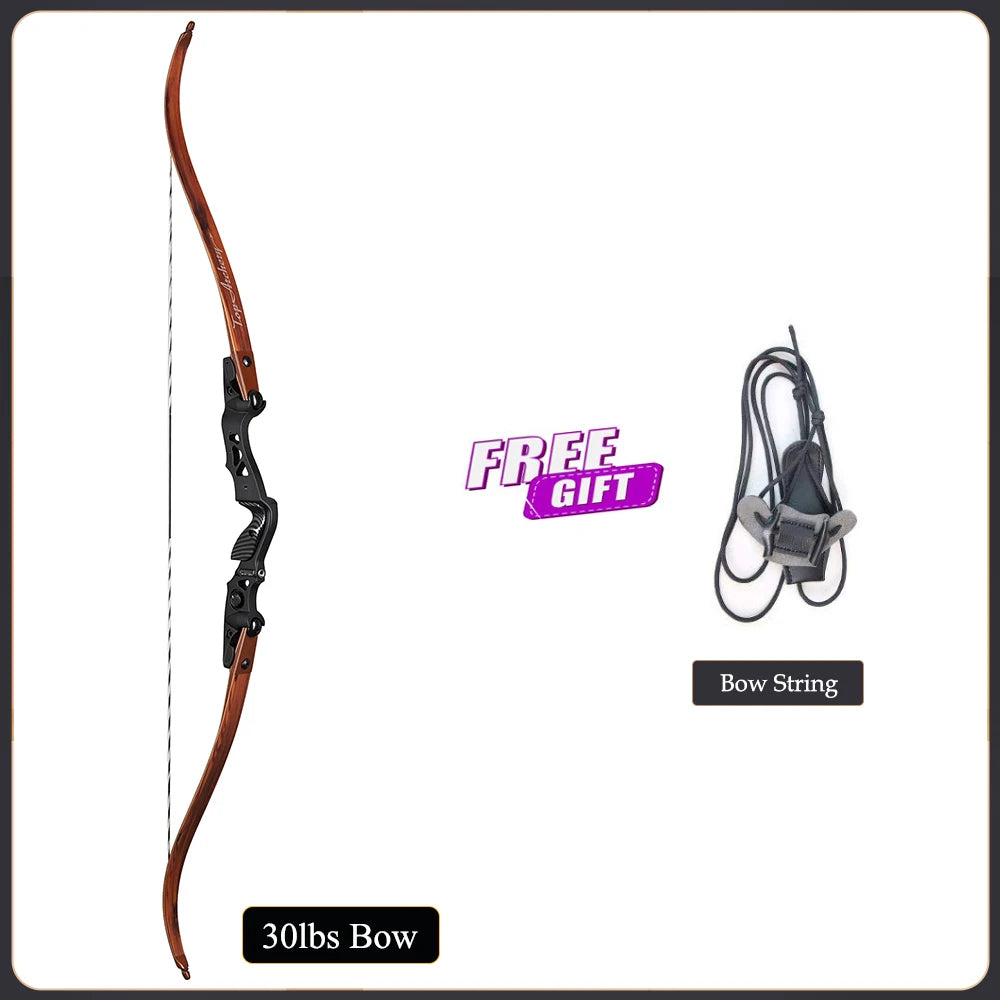 62" ILF Take Down Recurve Bow 20–60lbs – Precision for Hunting & Target Sports