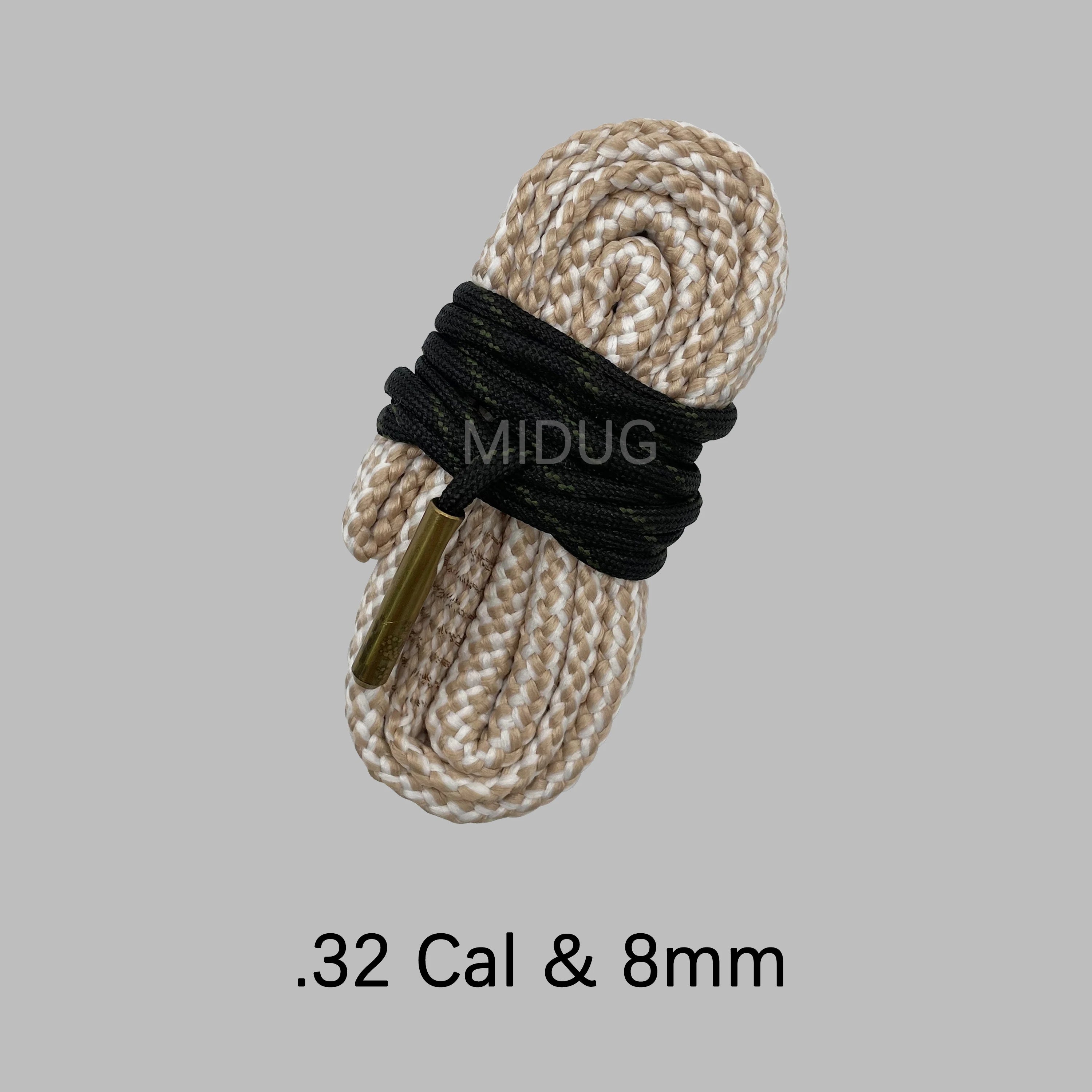 Bore Snake Cleaning Kit – Barrel Brush Rope for 12 GA, 9mm, .22, .223, .308, .44, .45cal & More