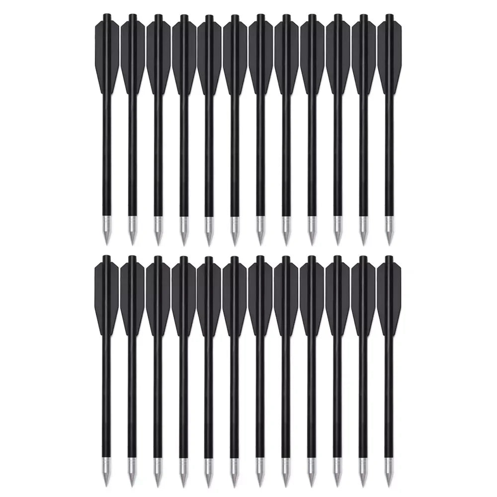 60pcs 6.3" Crossbow Bolts – PVC Mini Crossbow Arrows for 50–80lb