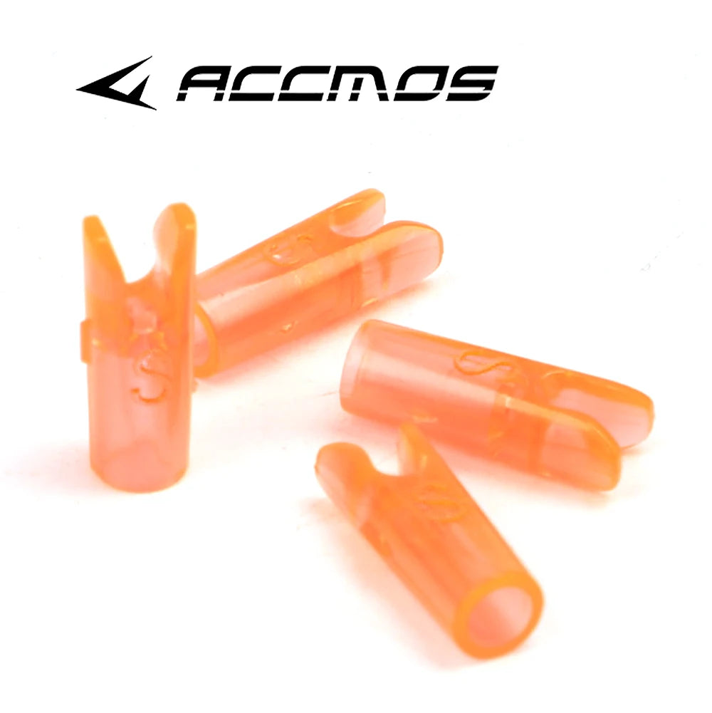60pcs Plastic Arrow Pin Nocks, Size L & S For ID4.2mm, ID6.2mm, 3.2mm, DIY Arrow Shaft Archery