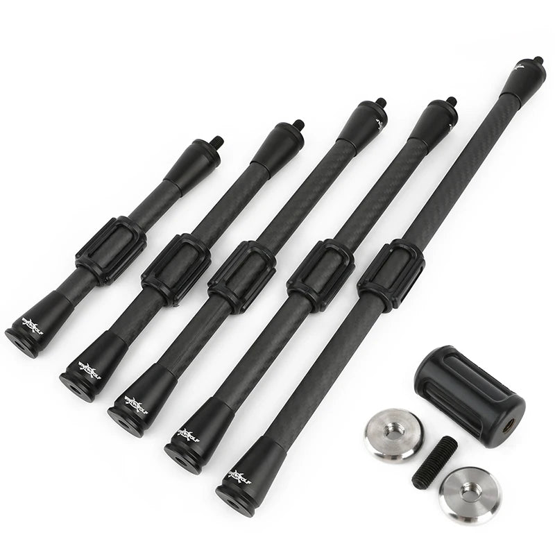 Compound Bow Stabilizer Carbon Balance Rod for Archery Hunting and Shooting