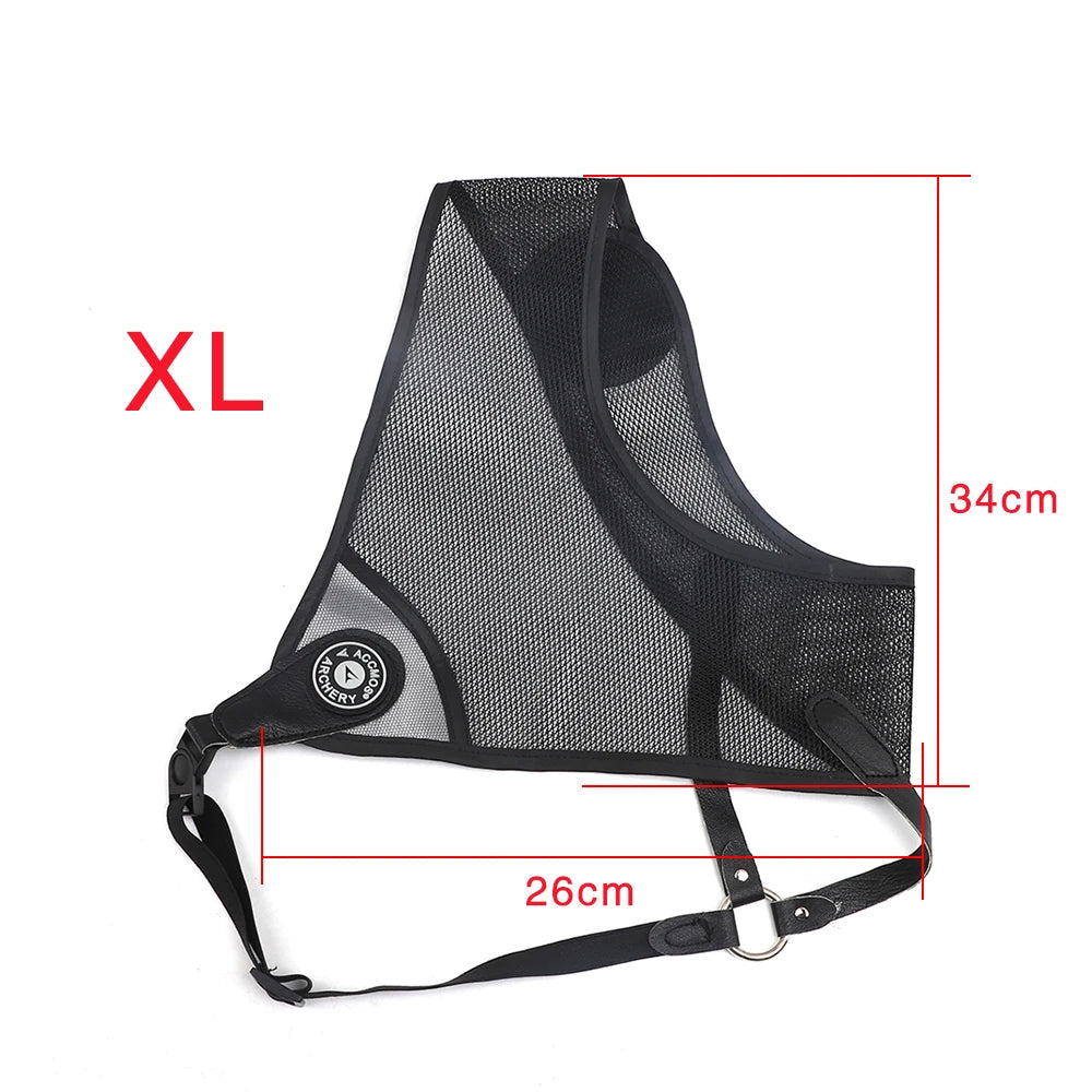 Archery Chest Protector Adjustable Guard for Shooting and Hunting