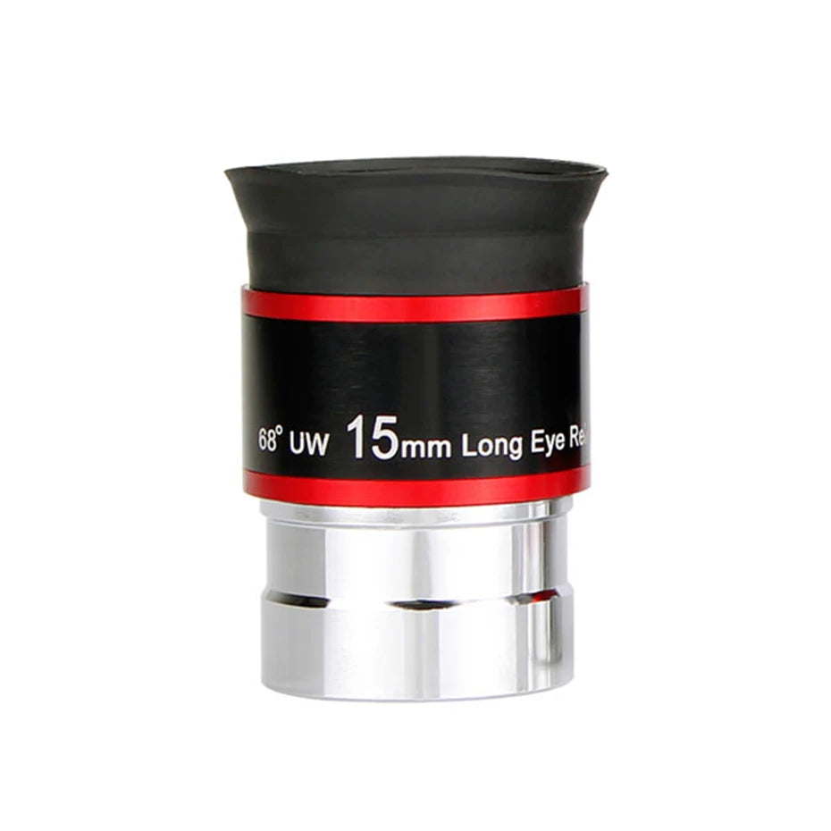 68° Ultra Wide Angle Telescope Eyepiece – FMC Optical Glass, 6mm to 20mm Focal Lengths