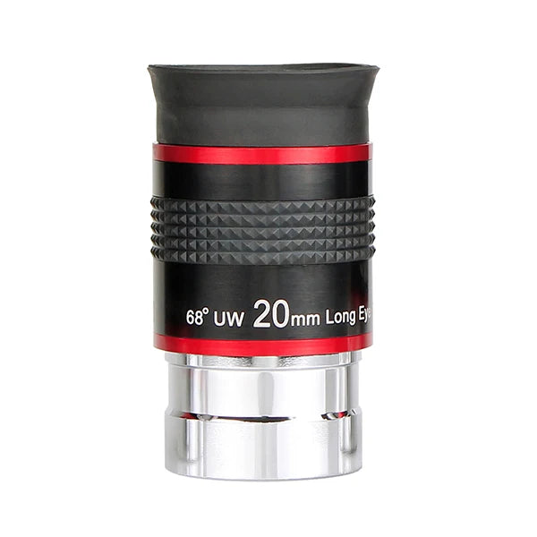 68° Ultra Wide Angle Telescope Eyepiece – FMC Optical Glass, 6mm to 20mm Focal Lengths