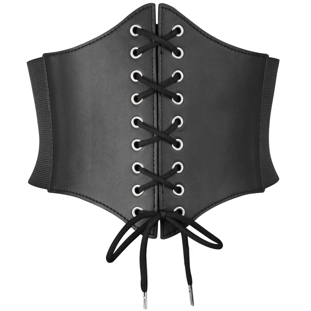 Medieval Knight Renaissance Accessories Set – PU Leather Belt, Cape & Gauntlet Bracers 5pcs