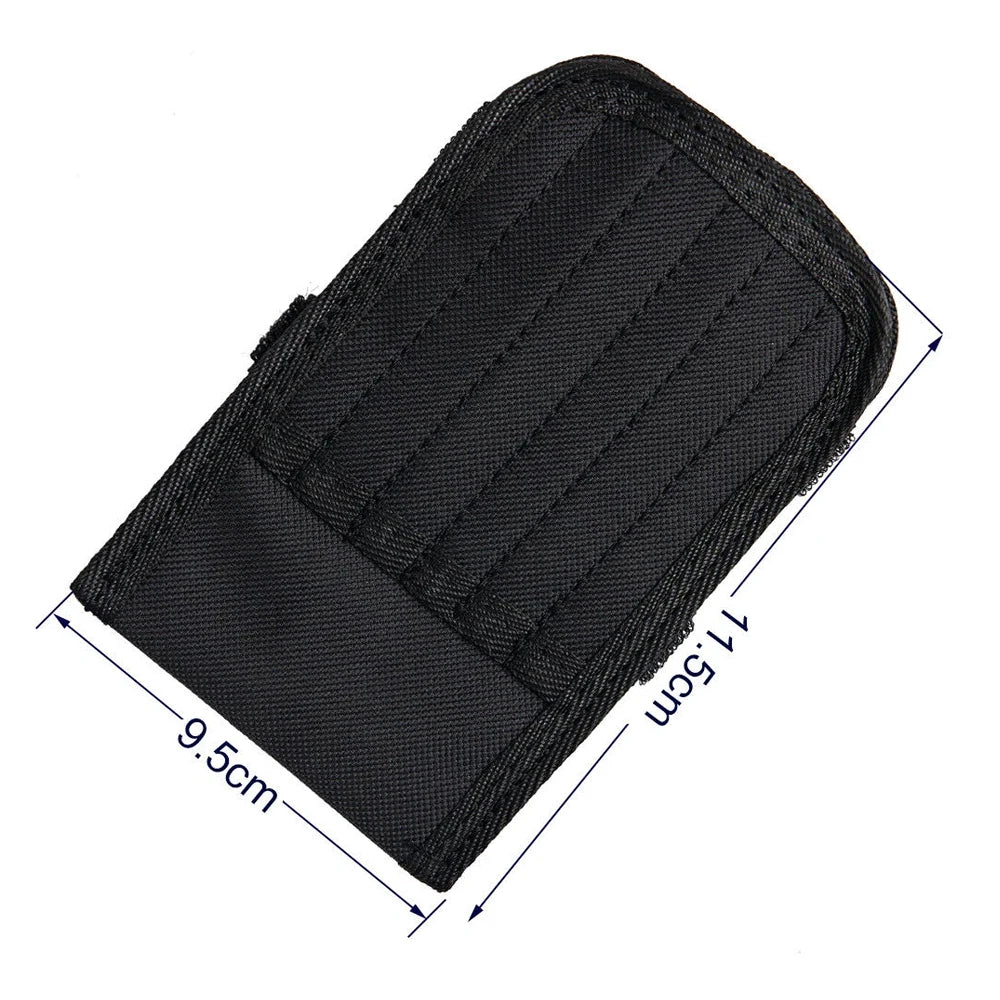 Black Nylon Arrow Quiver – Portable Crossbow Bolt Holder for Hunting