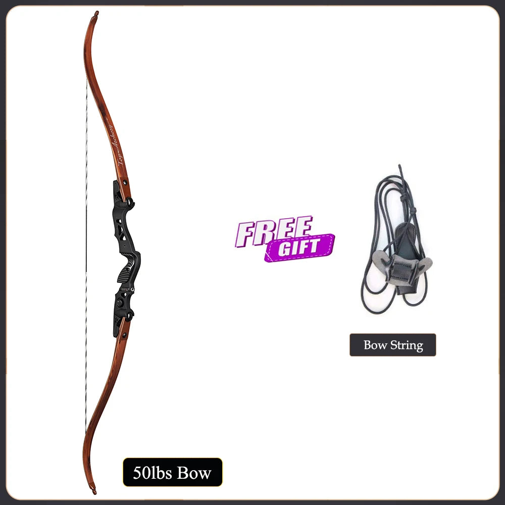 62" ILF Take Down Recurve Bow 20–60lbs – Precision for Hunting & Target Sports