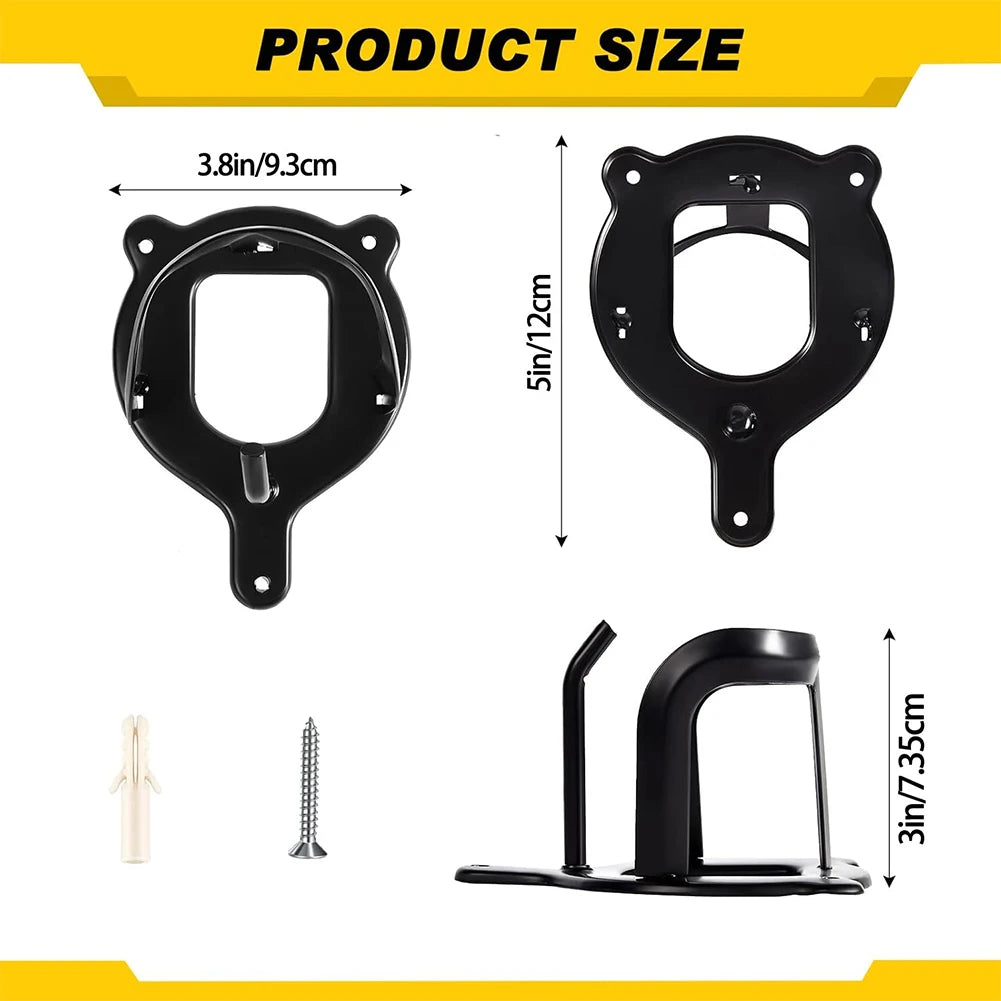 Horse Bridle Rack – Metal Bridle Bracket with Tubes & Screws for Tack Storage, Halter Hanger