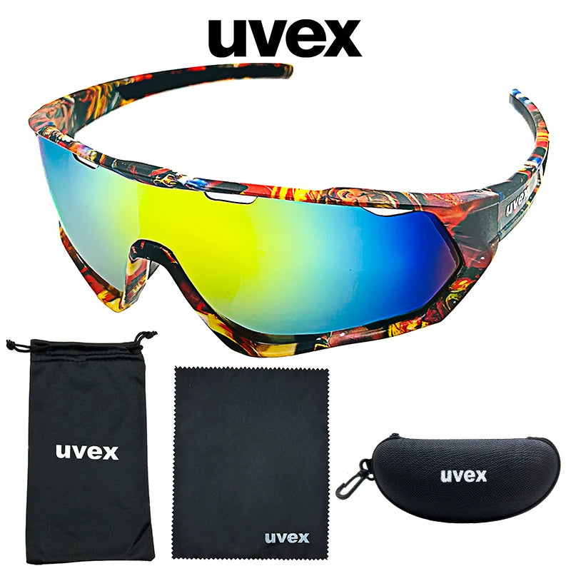 Cycling Sunglasses UV400 Sports Eyewear for Road & Mountain Biking