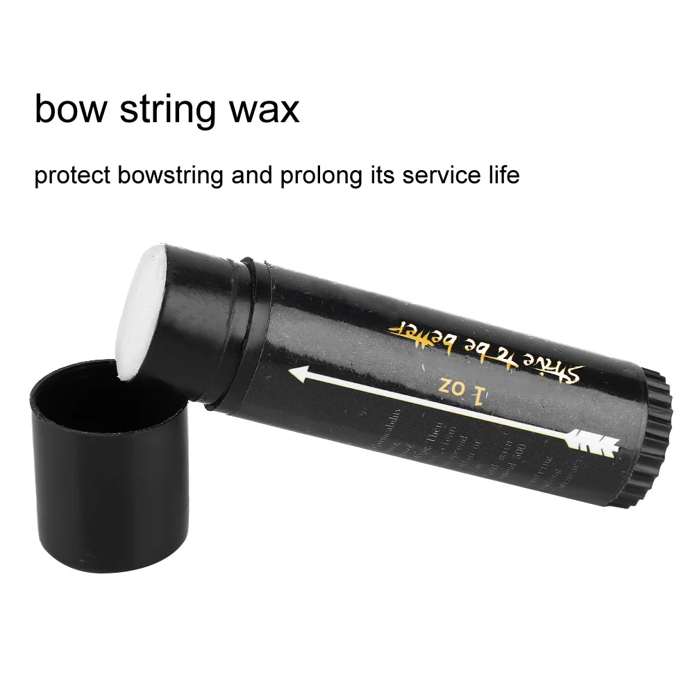 Archery Bow String Wax for Recurve & Compound Bows – Protects & Extends Life