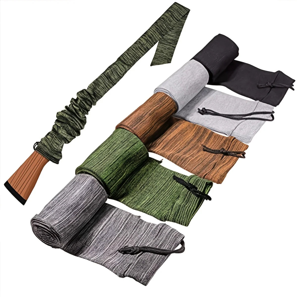 Silicone-Treated Gun Sock – Dust & Moisture-Proof Rifle/Pistol Cover for Long-Term Storage