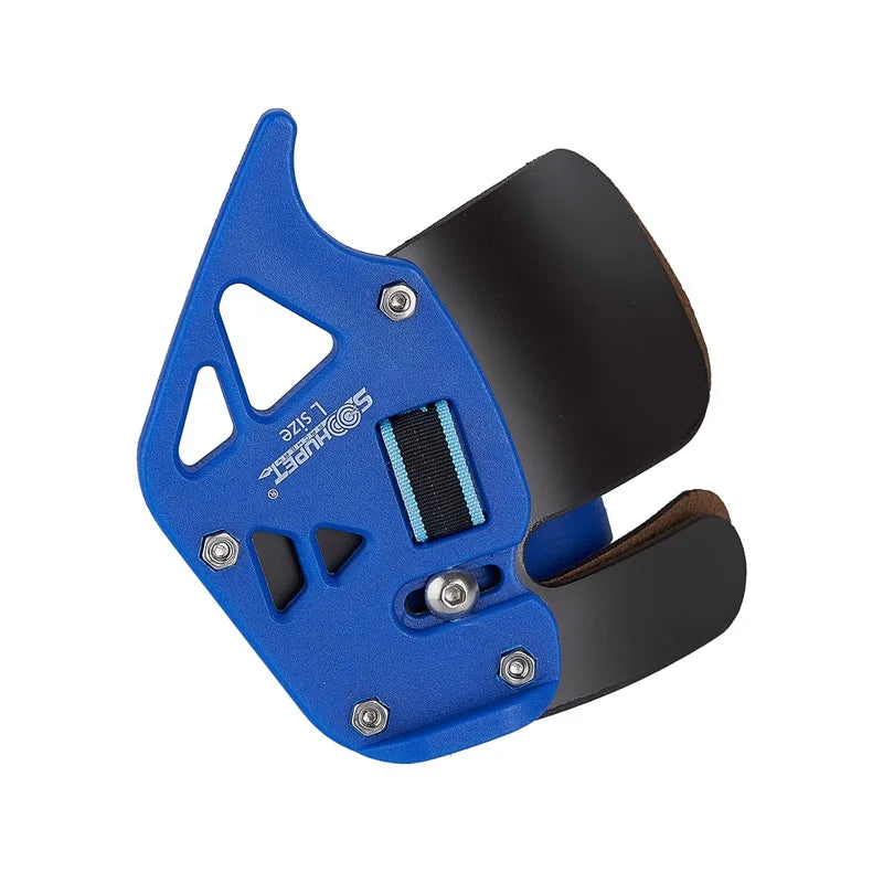 1PC Archery Finger Tab Guard – Leather Finger Protection for Beginners & Children