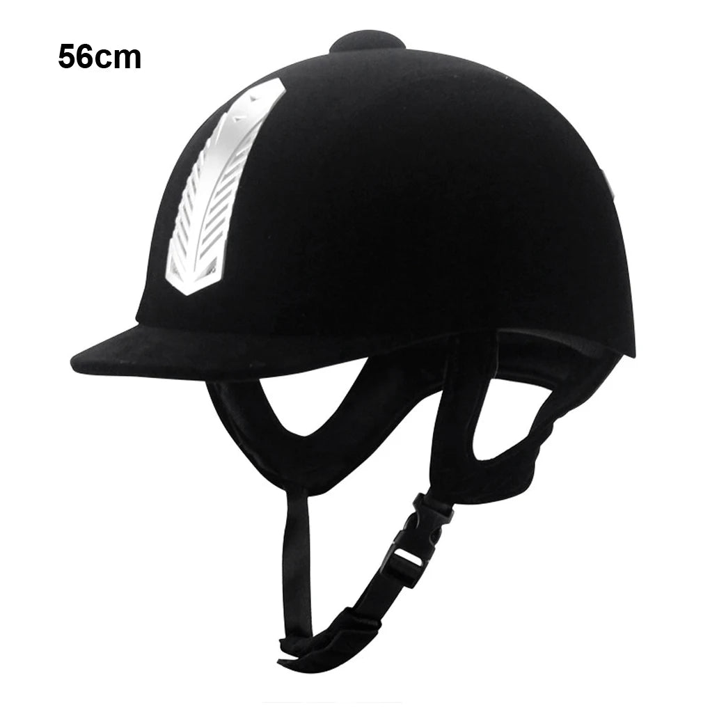 Equestrian Horse Riding Helmet – Breathable, Durable ABS Safety Half Cover