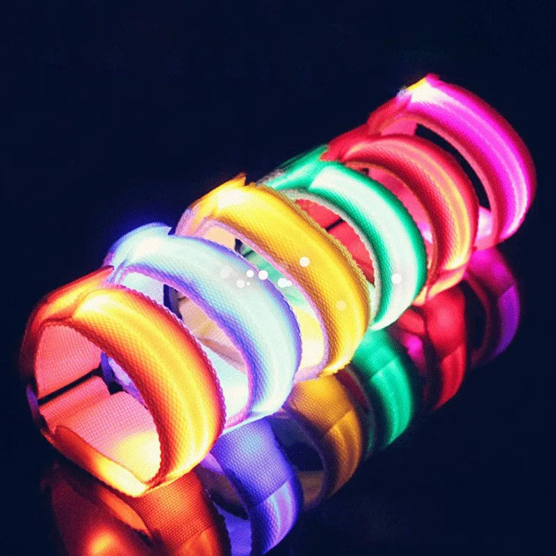 LED Lighting Horse Leg Safety Straps – Night Riding Equestrian Equipment for Enhanced Visibility