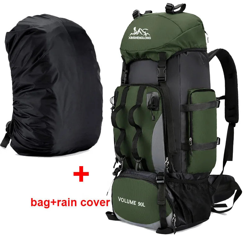 best hiking backpack nz 90L Waterproof Hiking Backpack for Camping, Trekking and Outdoor Trave