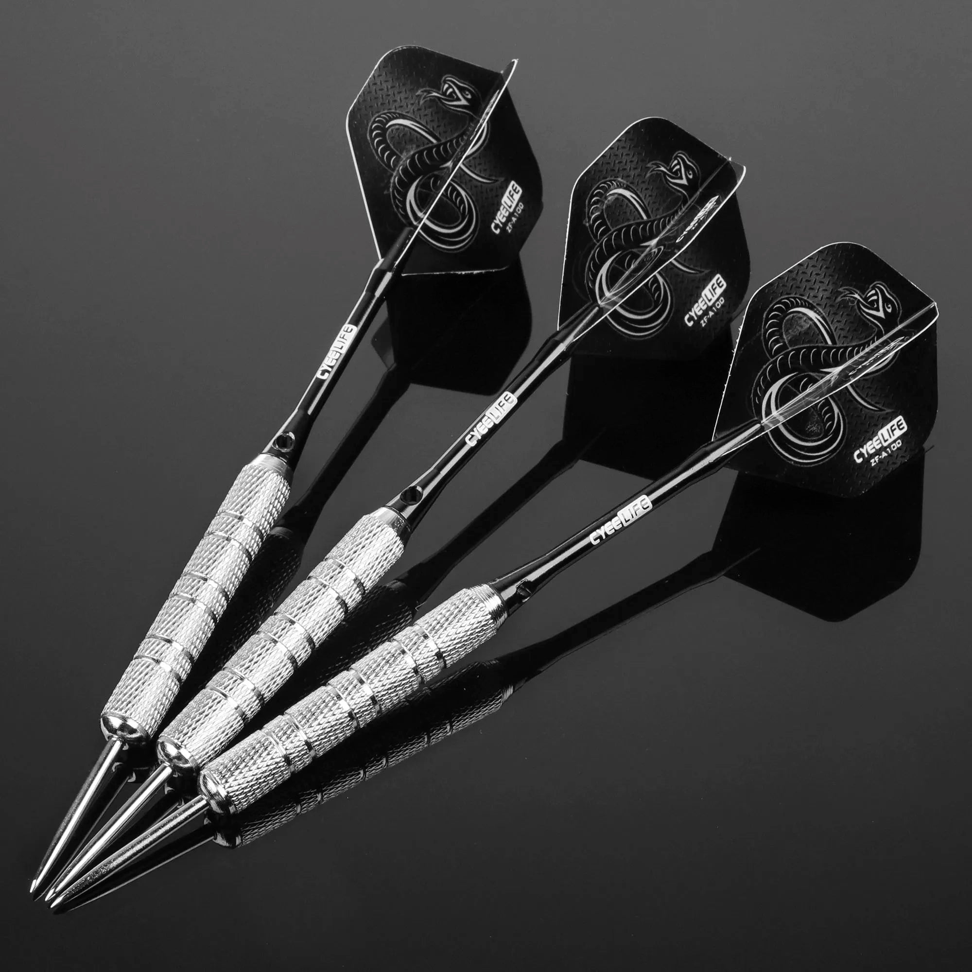 3PCS 20g Steel Tip Darts – Professional Needle Dart Set for Indoor & Outdoor Play