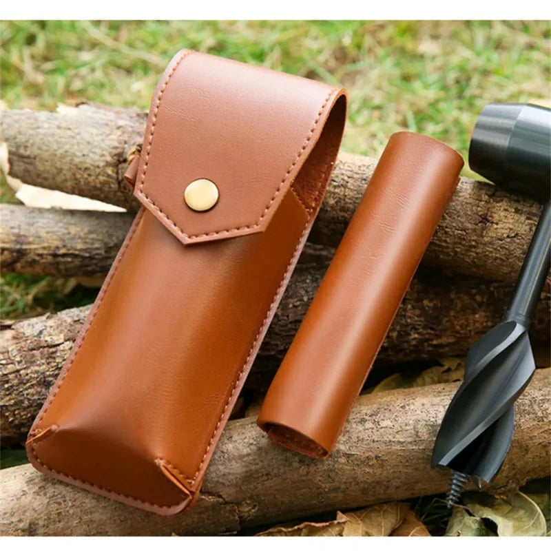 Bushcraft Hand Auger Wrench Wood Drill Tool for Camping & Outdoor Woodworking