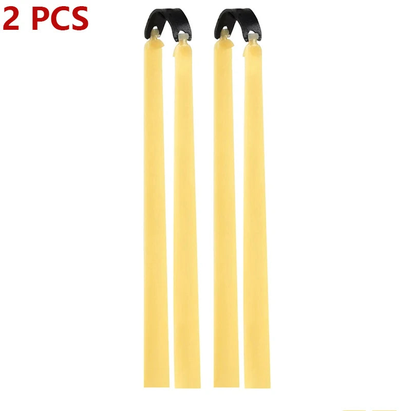 2.0mm Thick High-Elastic Slingshot Rubber Bands – Precision Hunting Latex Bands