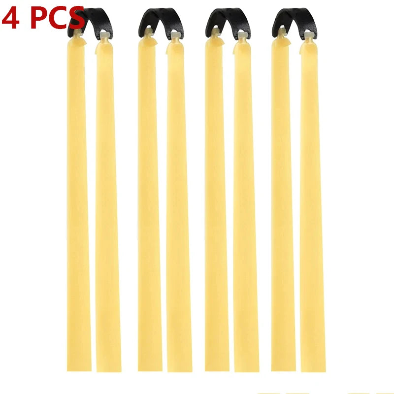 2.0mm Thick High-Elastic Slingshot Rubber Bands – Precision Hunting Latex Bands