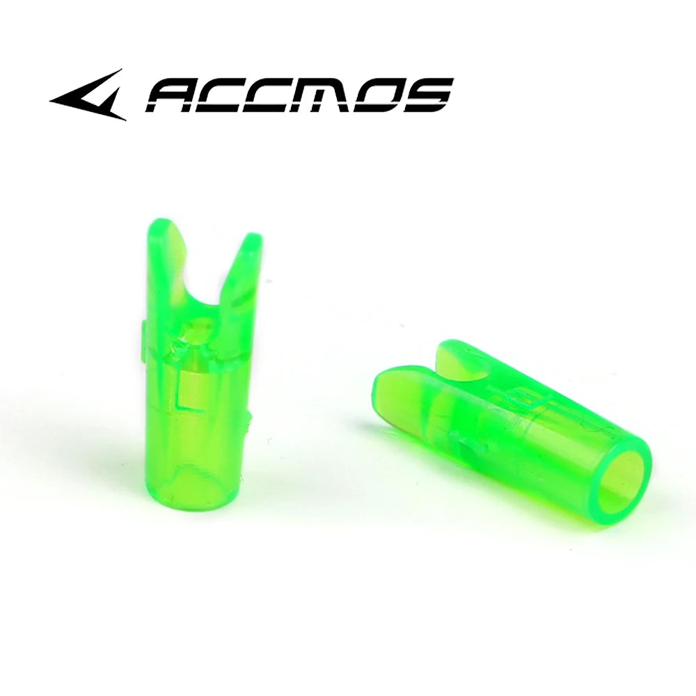 60pcs Plastic Arrow Pin Nocks, Size L & S For ID4.2mm, ID6.2mm, 3.2mm, DIY Arrow Shaft Archery