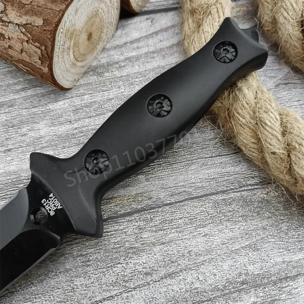 440C Outdoor Pocket Knife – Fixed Blade EDC Tool for Camping, Hiking & Survival