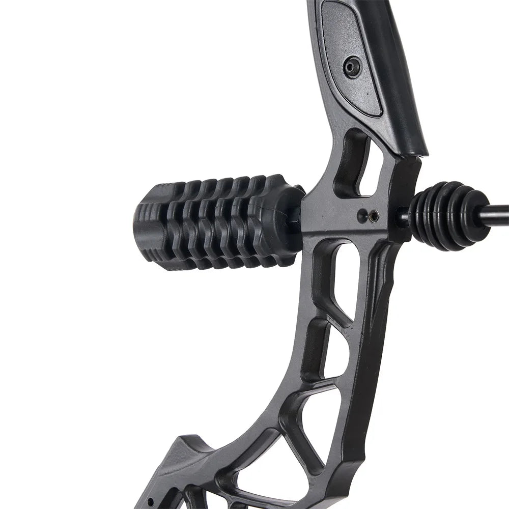Adjustable 30–60lb Compound Bow with Sight & Stabiliser for Hunting