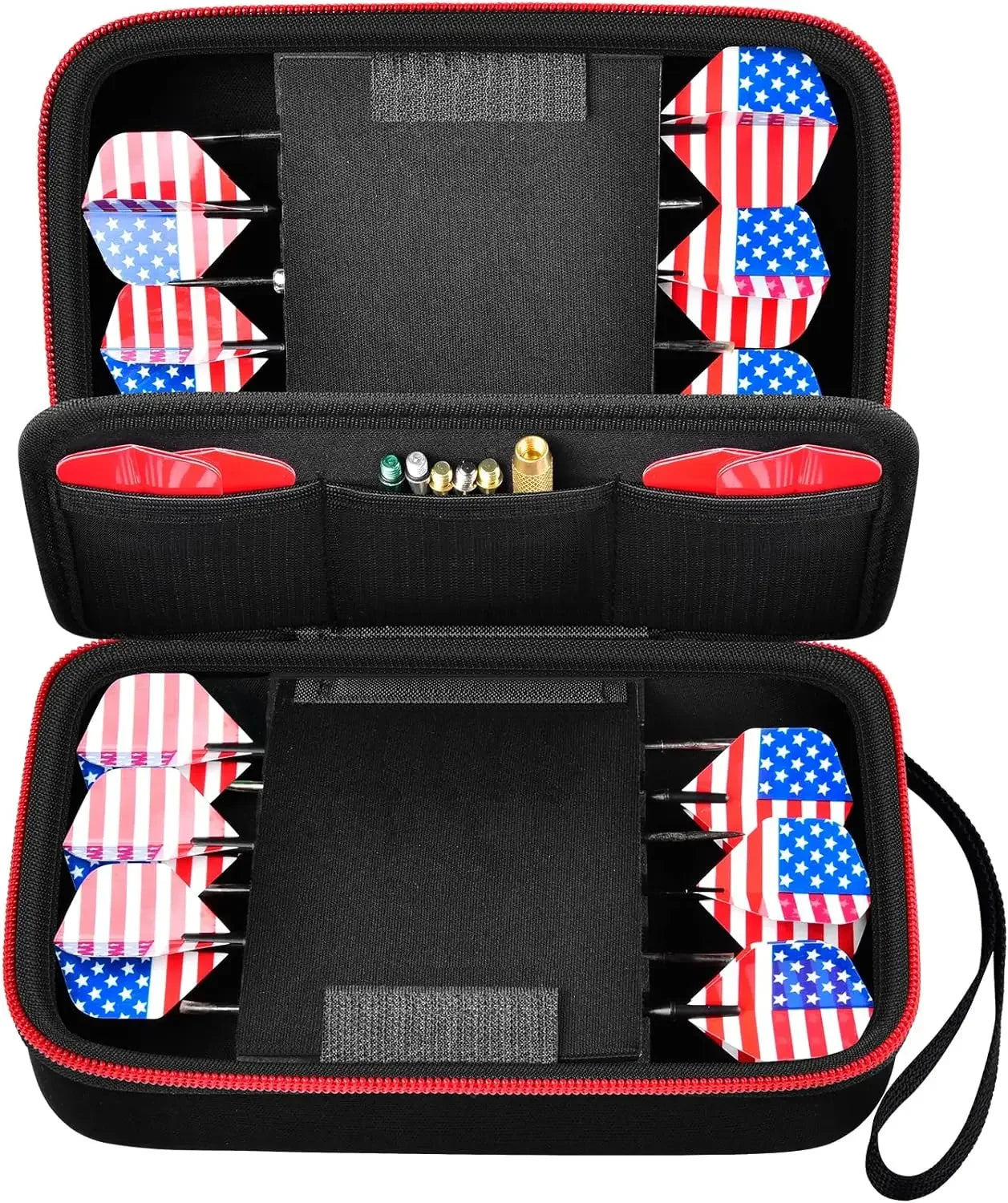 Dart Case Holder Bag – Storage Organizer for 12 Steel & Soft Tip Darts
