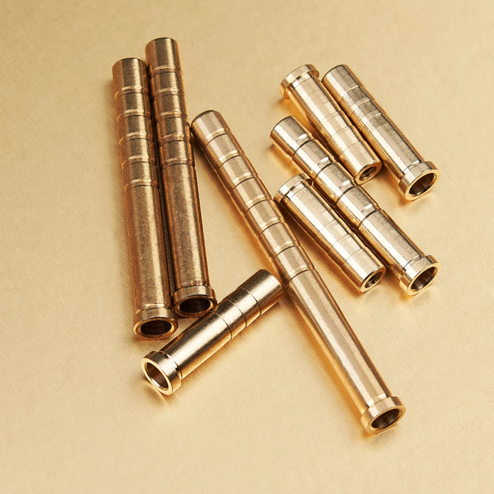 Archery Copper Arrow Inserts – 37/50/100/150/200 Grain for 6.2mm Carbon Arrow Shafts