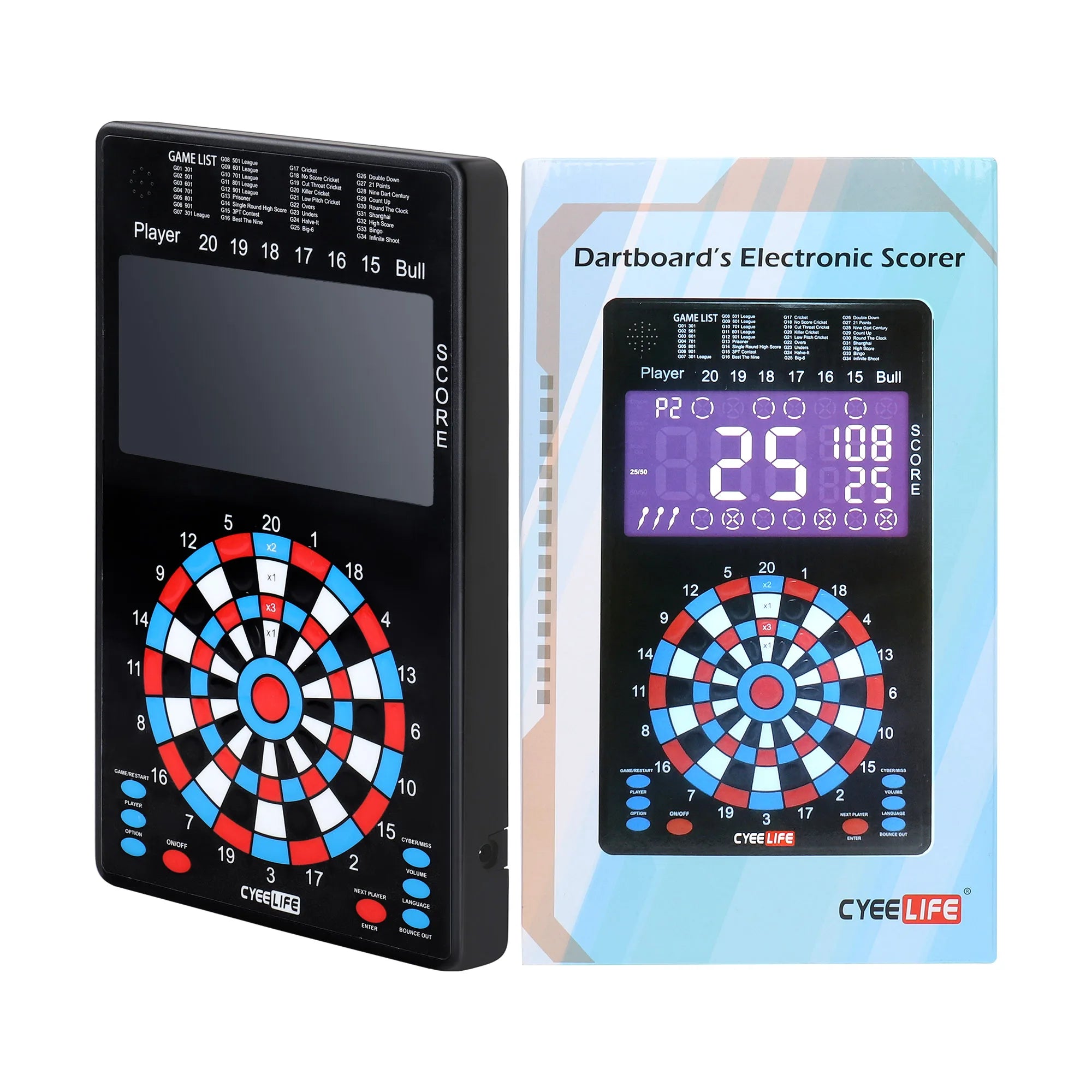 Electronic Dartboard Scoring Tool – Professional Dart Game Setup