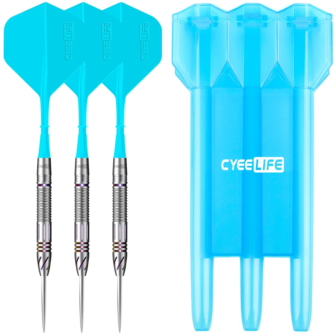 23g Tungsten Steel Tip Darts – 90% Tungsten, Professional Darts with Carrying Case