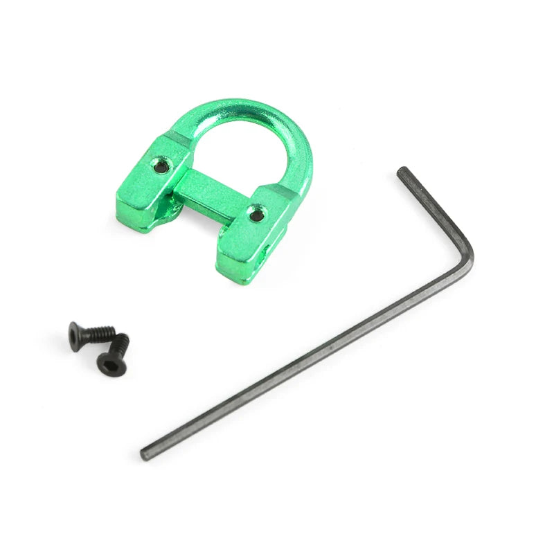 Compound Bow D Loop Release Ring Adjustable Metal Archery Accessory