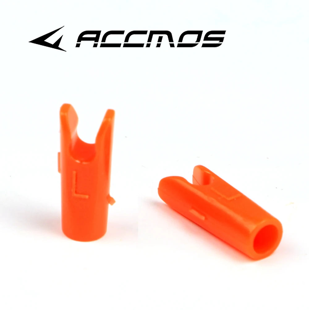 60pcs Plastic Arrow Pin Nocks, Size L & S For ID4.2mm, ID6.2mm, 3.2mm, DIY Arrow Shaft Archery