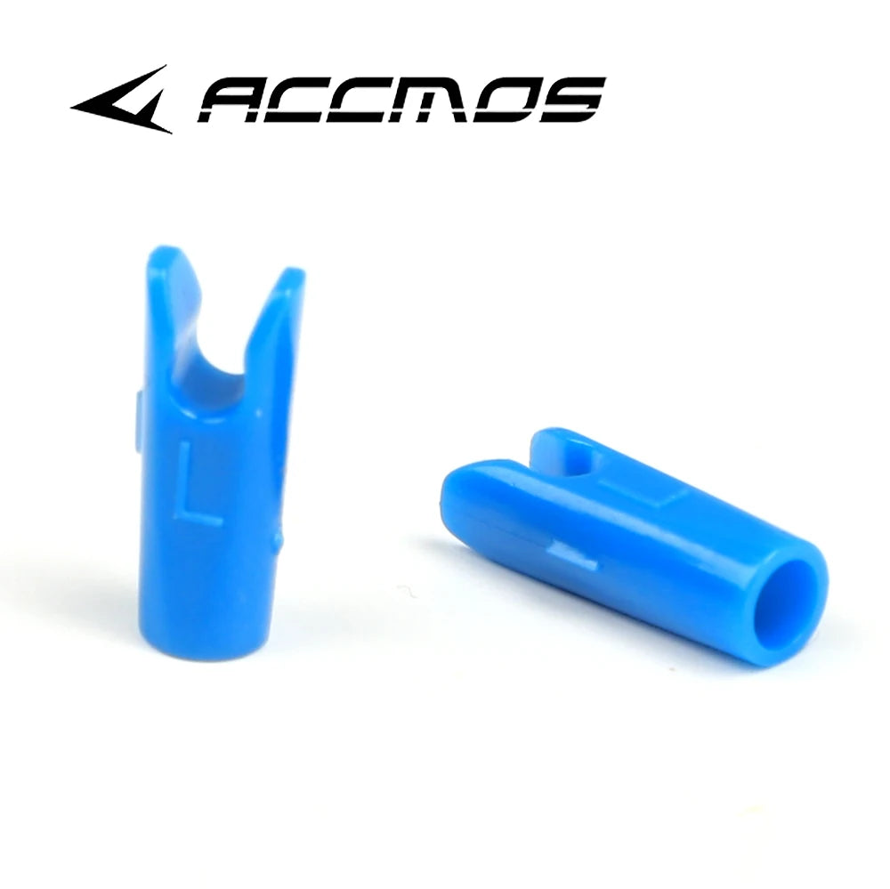 60pcs Plastic Arrow Pin Nocks, Size L & S For ID4.2mm, ID6.2mm, 3.2mm, DIY Arrow Shaft Archery