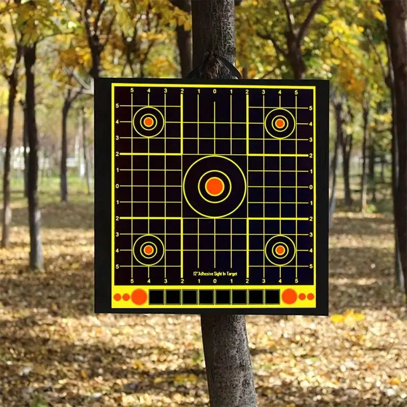 12" Self-Adhesive Splatterburst Shooting Targets – Pack of 10