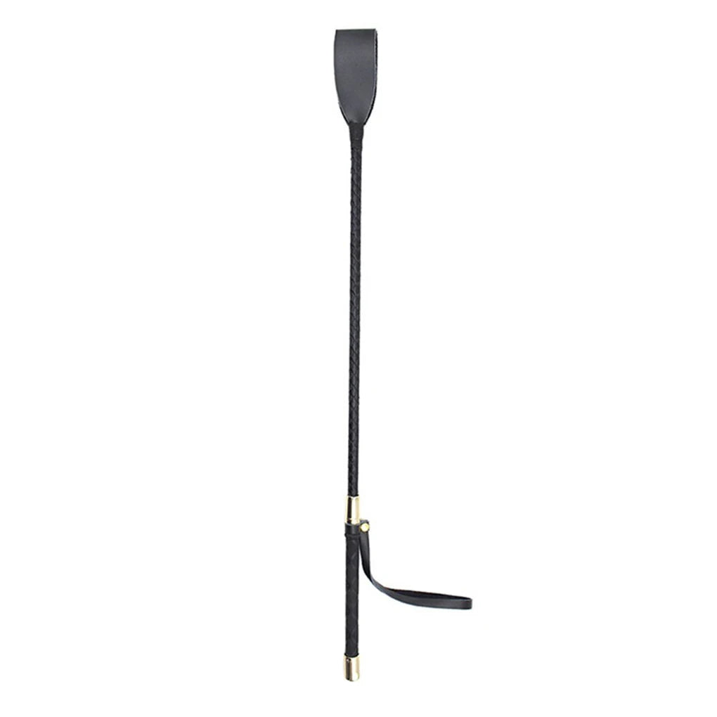 Riding Equestrian Whip – Anti-Slip PU Leather Training Crop
