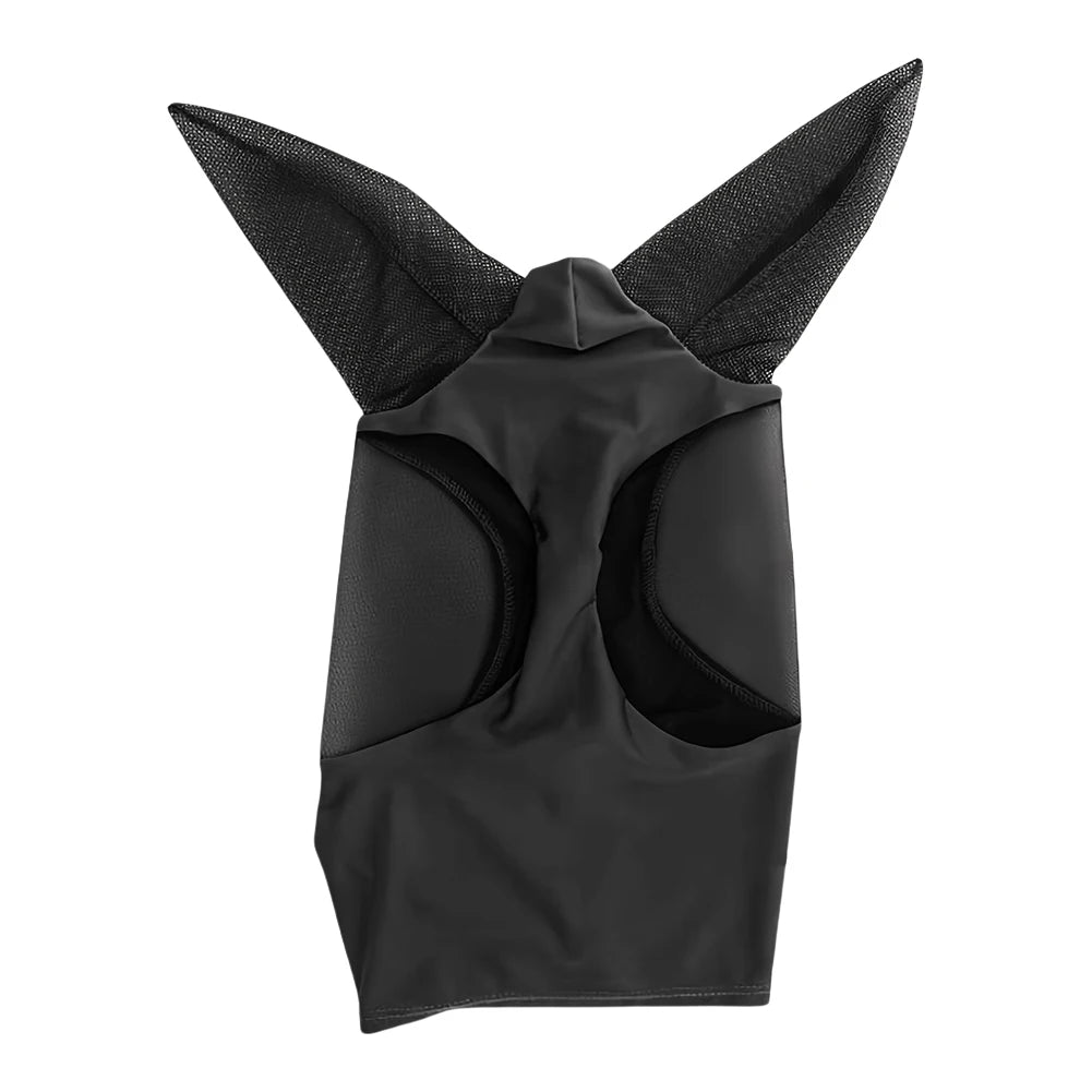 Anti-Fly Lycra Horse Mask – Breathable Knitted Mesh Fly Mask for Insect & UV Protection