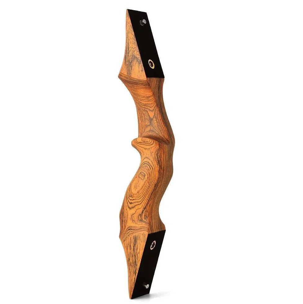 60" traditional recurve bow – wooden takedown bow for outdoor hunting and target use