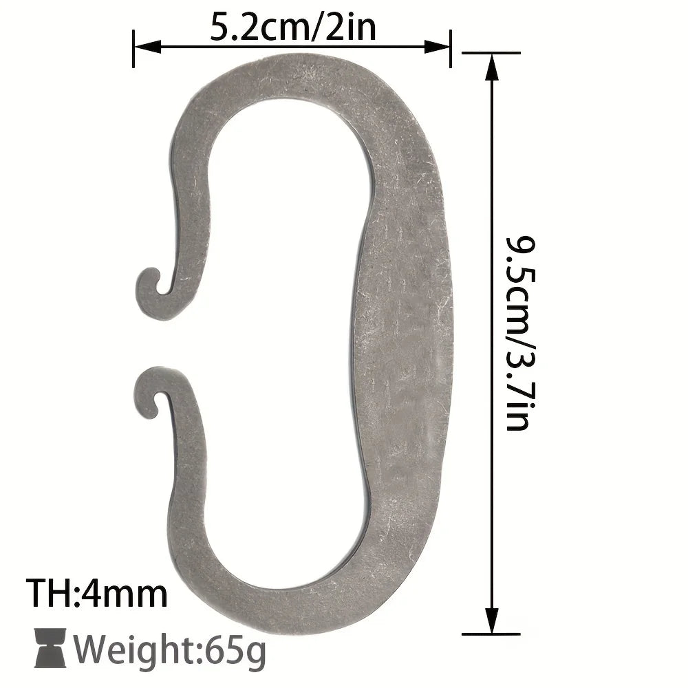 High Carbon Steel Fire Starter – Flint Striker Tool for Camping, Hiking & Outdoor Survival