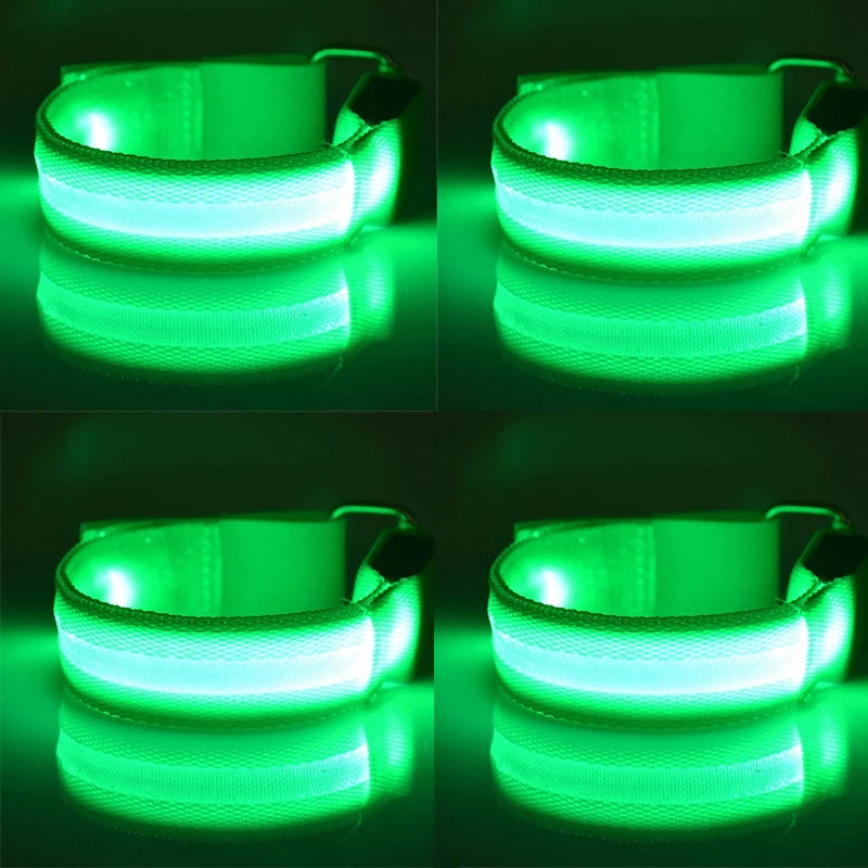LED Lighting Horse Leg Safety Straps – Night Riding Equestrian Equipment for Enhanced Visibility