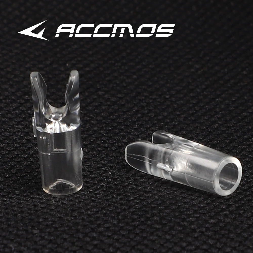 60pcs Plastic Arrow Pin Nocks, Size L & S For ID4.2mm, ID6.2mm, 3.2mm, DIY Arrow Shaft Archery