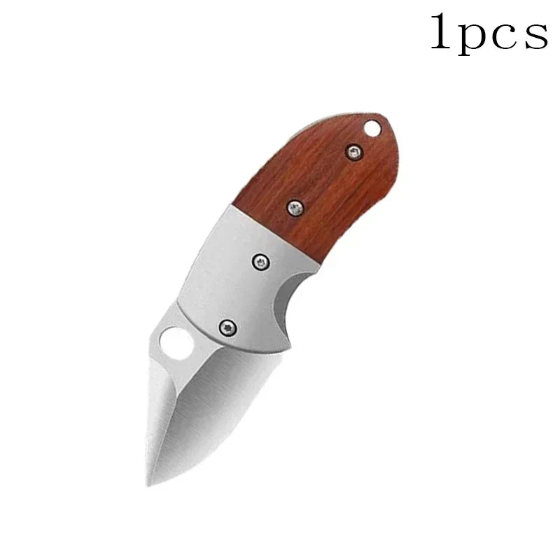 Mini Stainless Steel Folding Knife – Portable Utility Blade for Everyday Use