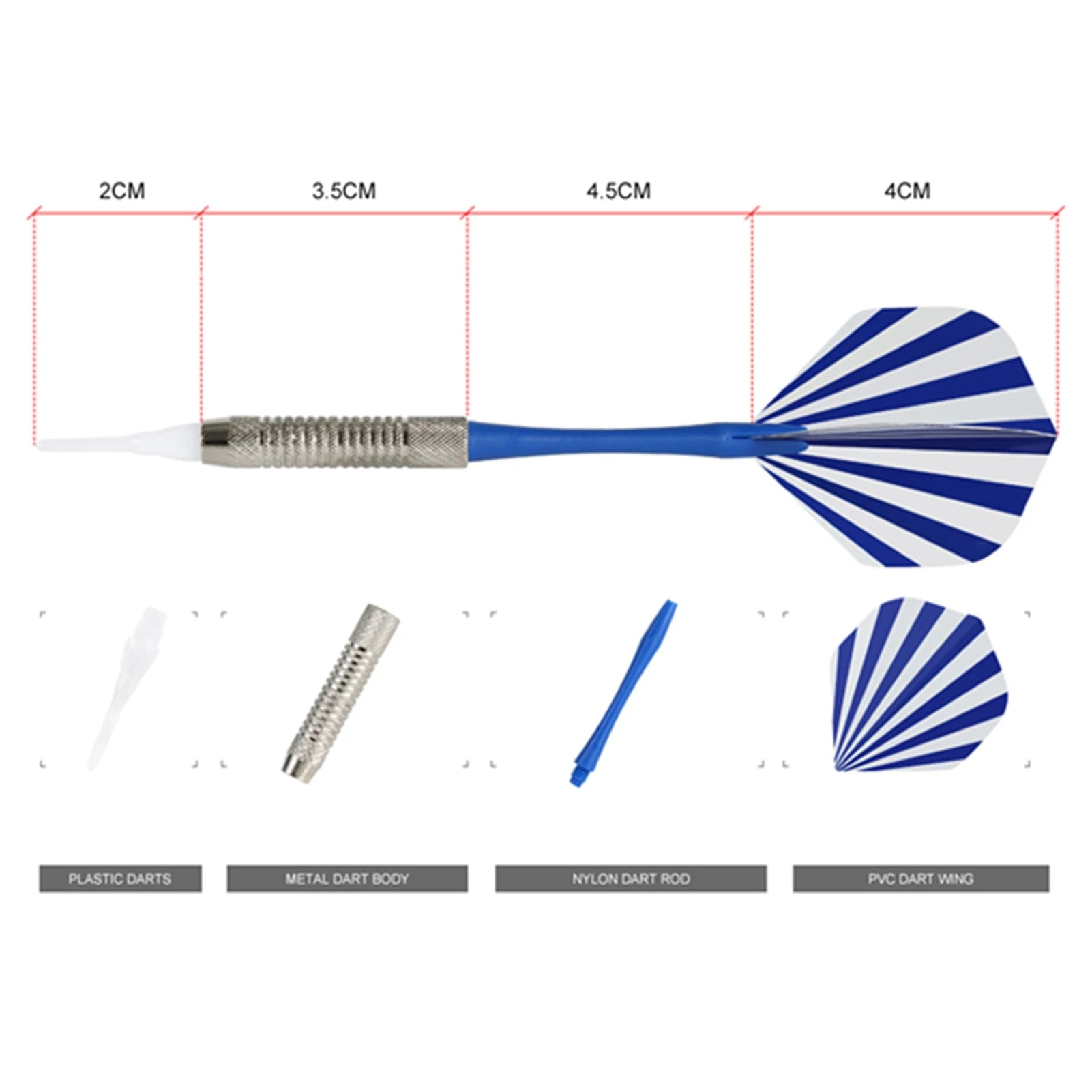Electronic Hanging Dartboard with LCD Display – Professional Dart Game Set